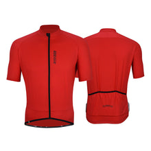 Load image into Gallery viewer, DRV Cationic Short Sleeve Cycling Jersey (Red/Black)