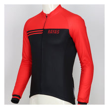 Load image into Gallery viewer, rayas-men-red-blk-2