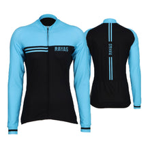 Load image into Gallery viewer, rayas-wmn-blu-blk-1