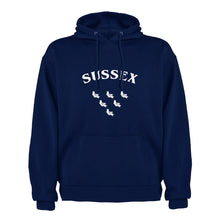 Load image into Gallery viewer, sussex-hoodie-navy