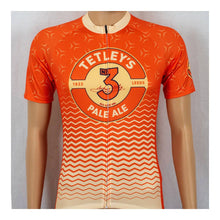 Load image into Gallery viewer, Tetley's Pale Ale Mens Short Sleeve Cycling Jersey