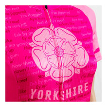 Load image into Gallery viewer, yorkshire-dialect-kids-pink-short-sleeve-cycling-jersey-size-xxxs-5B45D-4118-p.jpg