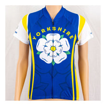 Load image into Gallery viewer, Yorkshire Ladies Short Sleeve Cycling Jersey