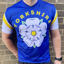 Load image into Gallery viewer, Yorkshire Rose Mens / Unisex Running T-shirt