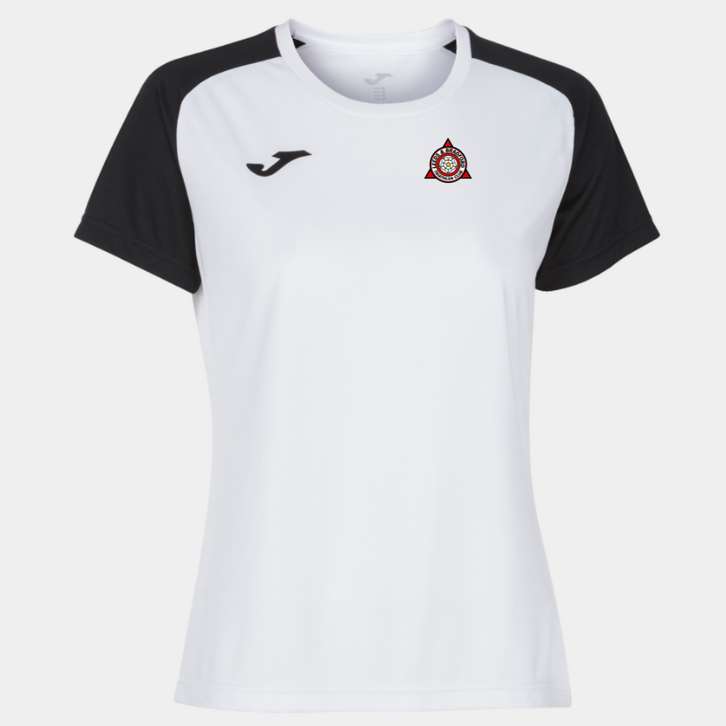LADIES ACADEMY IV SHORT SLEEVE T-SHIRT WHITE BLACK