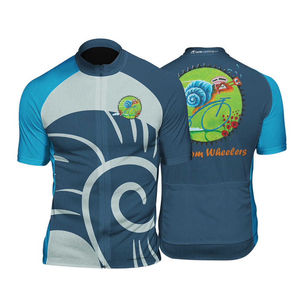 Random Wheelers Mens Cycling Jersey