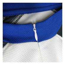 Load image into Gallery viewer, CC-UK Clima-Tek Mk2 Cycling Jersey (White/Blue)
