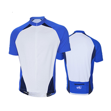 Load image into Gallery viewer, CC-UK Clima-Tek Mk2 Cycling Jersey (White/Blue)
