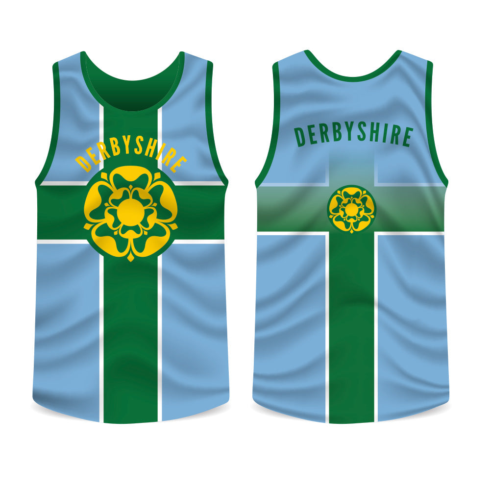 Derbyshire County Running Vest
