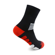 Load image into Gallery viewer, drv-elastipro-cycling-socks-black-red-5B35D-3170-p.jpg
