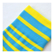 Load image into Gallery viewer, DRV ElastiPro Cycling Socks (Blue/Yellow)
