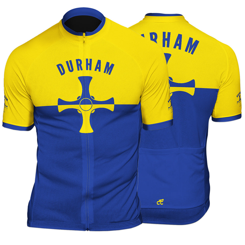 Durham County Mens Short Sleeve Cycling Jersey