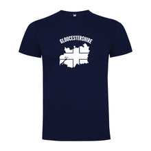 Load image into Gallery viewer, gloucestershire-tee-navy
