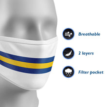Load image into Gallery viewer, leeds-stripes-face-mask
