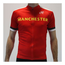 Load image into Gallery viewer, Manchester Red United Mens Cycling Jersey
