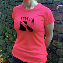 Load image into Gallery viewer, Norfolk County Womens Technical Running T-shirt
