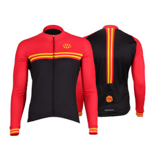 Load image into Gallery viewer, RAYAS Northumberland Mens Long Sleeve Thermal Cycling Jersey
