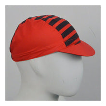 Load image into Gallery viewer, rayas-cycling-cap-red-black-5B35D-3991-p.jpg

