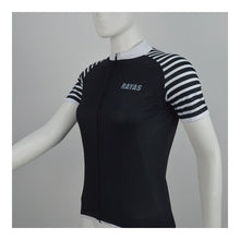 Load image into Gallery viewer, rayas-ladies-short-sleeve-cycling-jersey-black-white-size-xxxs-5B25D-4015-p.jpg
