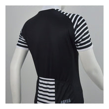 Load image into Gallery viewer, rayas-ladies-short-sleeve-cycling-jersey-black-white-size-xxxs-5B35D-4015-p.jpg
