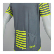 Load image into Gallery viewer, rayas-mens-cycling-jersey-grey-fluro-yellow-size-xl-5B35D-3976-p.jpg
