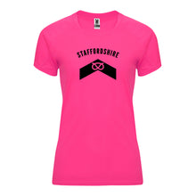 Load image into Gallery viewer, Staffordshire County Womens Technical Running T-shirt
