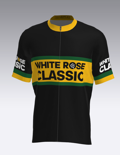 White Rose Classic Womens Club Cut Short Sleeve Cycling Jersey