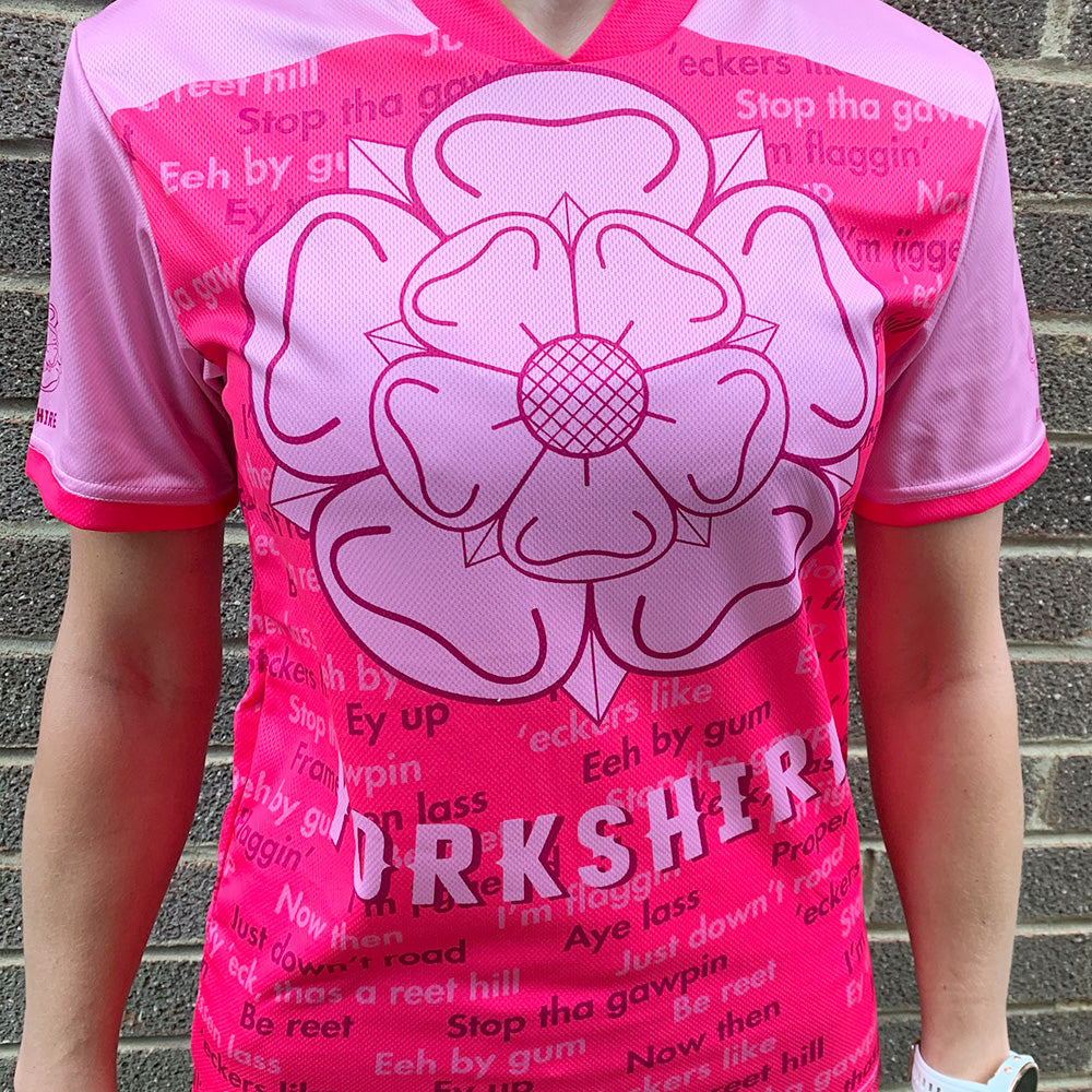 Yorkshire Dialect Womens Running T-shirt