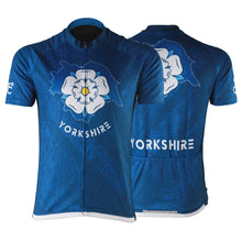 Load image into Gallery viewer, New Map of Yorkshire Mens Short Sleeve Cycling Jersey

