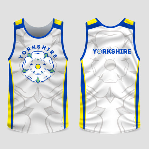 Yorkshire rose running vest