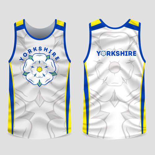 Yorkshire rose running vest