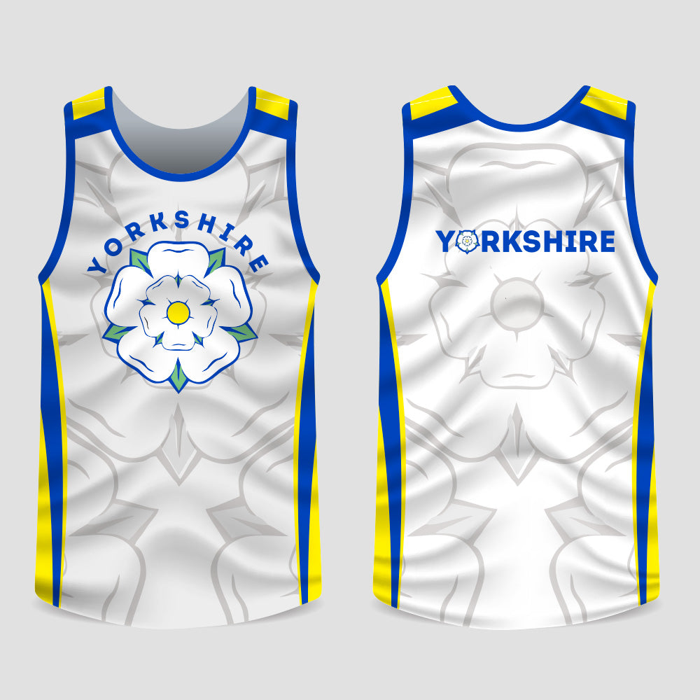 Yorkshire rose running vest