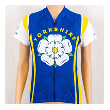 Load image into Gallery viewer, Yorkshire Ladies Short Sleeve Cycling Jersey
