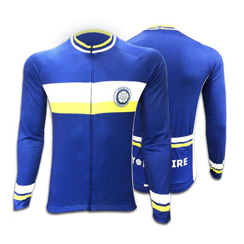 Yorkshire Mens Long Sleeve Cycling Jersey