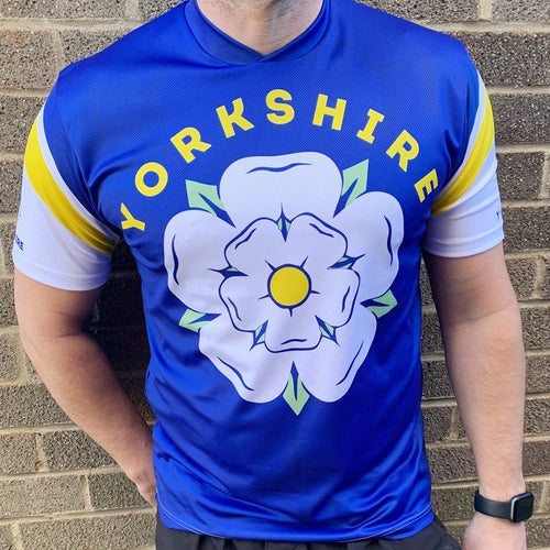 Yorkshire Rose Mens / Unisex Running T-shirt